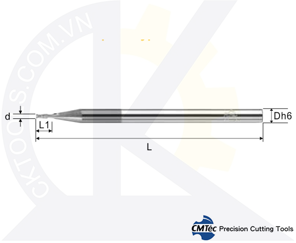 Dao phay CMTec CESS-CESM, Dao ngón CMTéc CESS-CESM