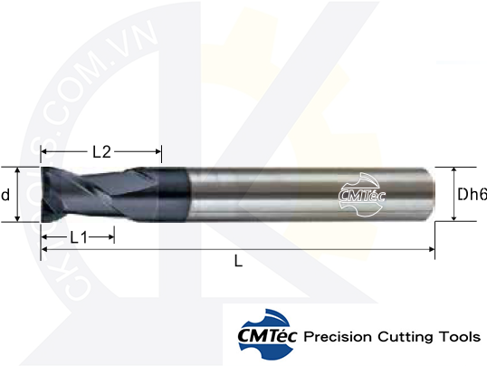 Dao phat CMTec MESDL2, Dao phay CM Téc MESDL2